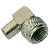Connector acodat DV 27/1 President (blíster)