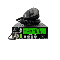 Emisora CB President Barry II+ 12/24 V AM/FM con NRC