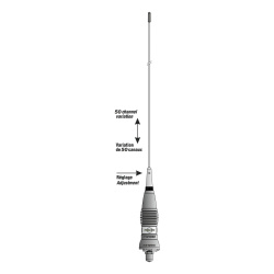 Antena CB President MS-85 (base LS-04, 850 mm)