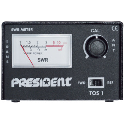 President TOS-1 SWR standing wave meter