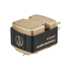 Audio-Technica AT33xMLD — Cápsula de bobina móvil con aguja Microlinear y cantiléver de duraluminio