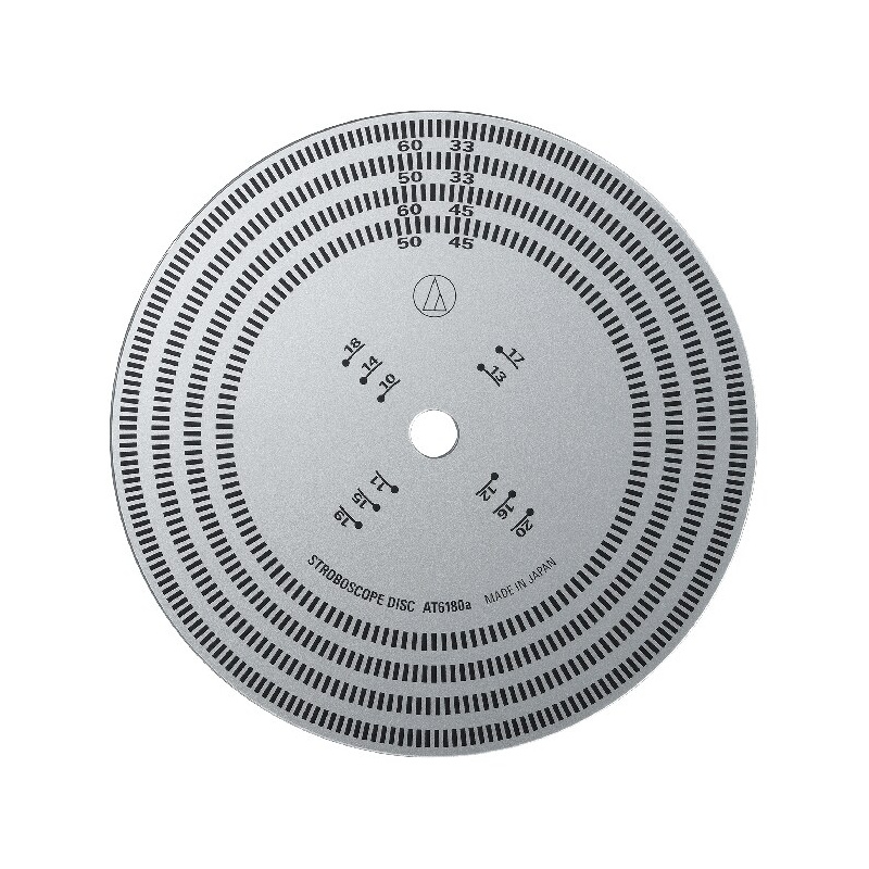 Audio-Technica AT6180a | Disco estroboscópico 33/45 RPM | DOYMO Sitges